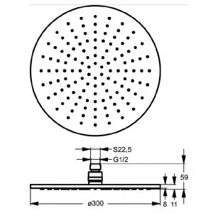 l1 archimodule b9443aa ideal standard statsionarna dush glava shema