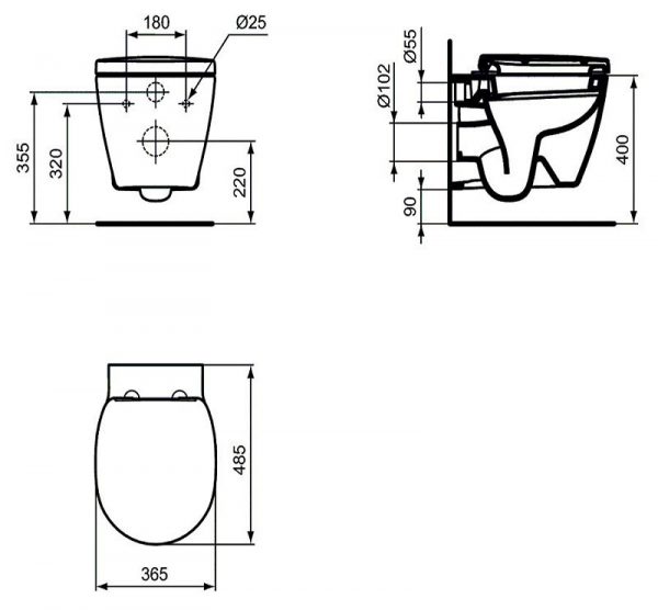 connect space e804601 ideal standard kompaktna toaletna shema